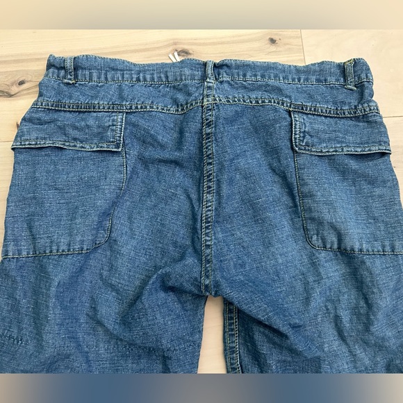 Max Studio Cotton/Linen Bermuda Shorts Size 8 - Picture 6 of 13